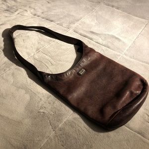 Vintage Pure Leather Handbag by the Sak